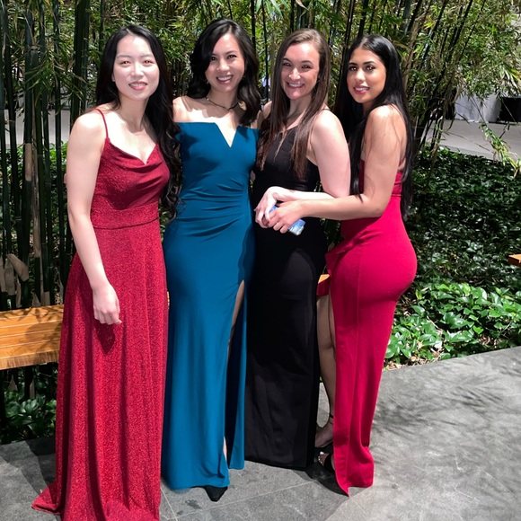 Cute long red dress - brand new with tags - Picture 3 of 3